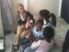 Family On Couch